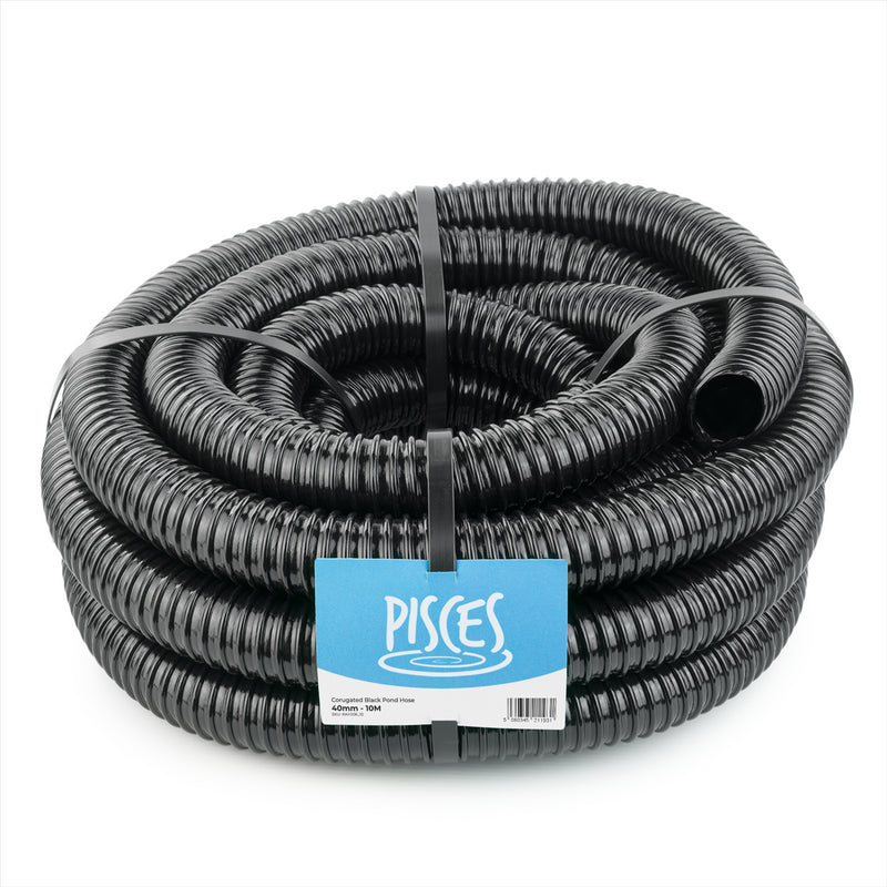 Black Corrugated Pond Hose