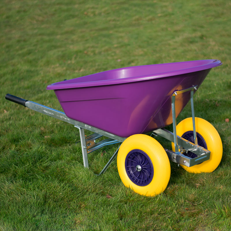 KCT 160L XL Twin Wheelbarrow