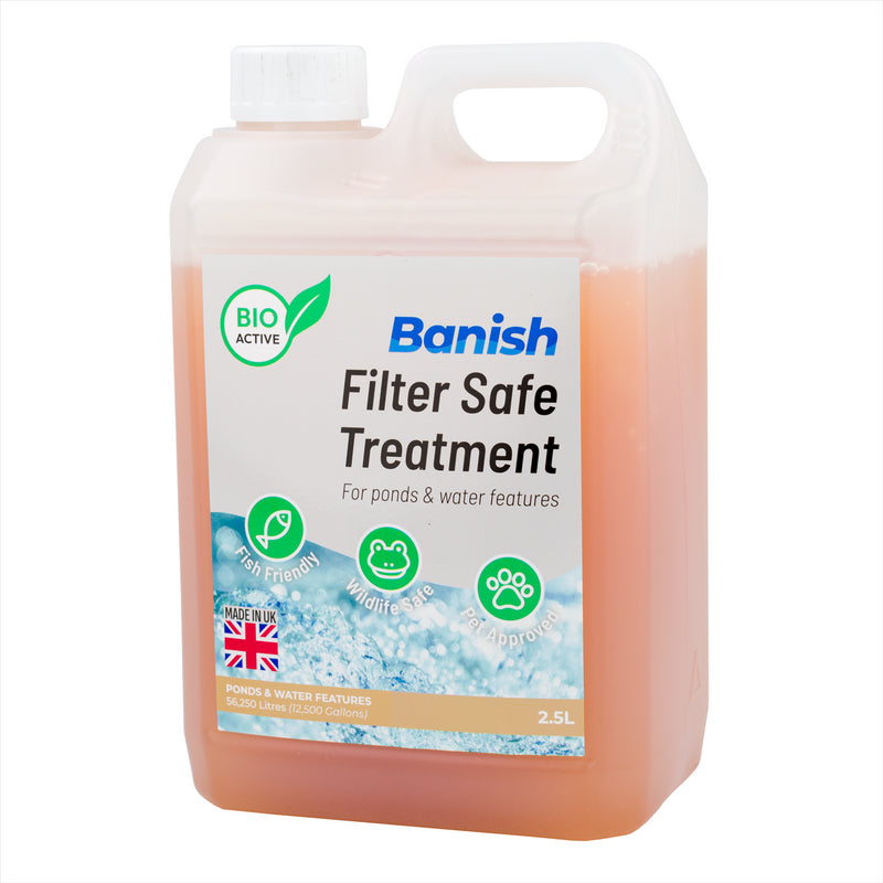 Banish BioActive Filter Safe Pond Treatment