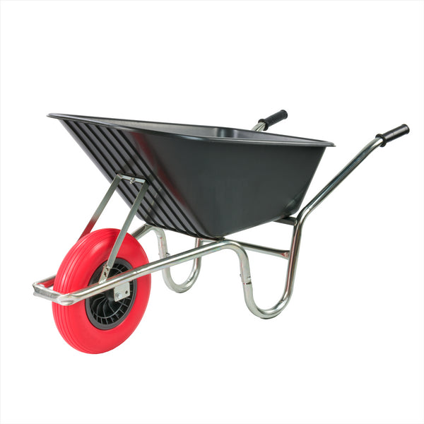 Complete Garden 110L Wheelbarrow - Black