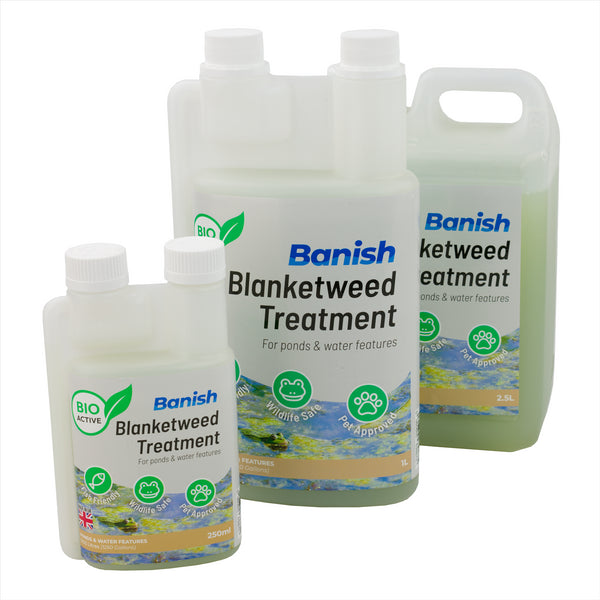 Banish BioActive Blanketweed Pond Water Treatment