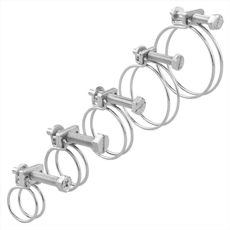 Double Wire Hose Pond Hose Clips