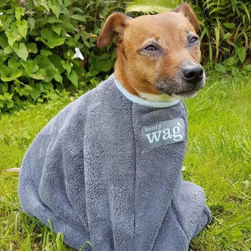 Henry Wag Microfibre Dog Drying Towel Bags