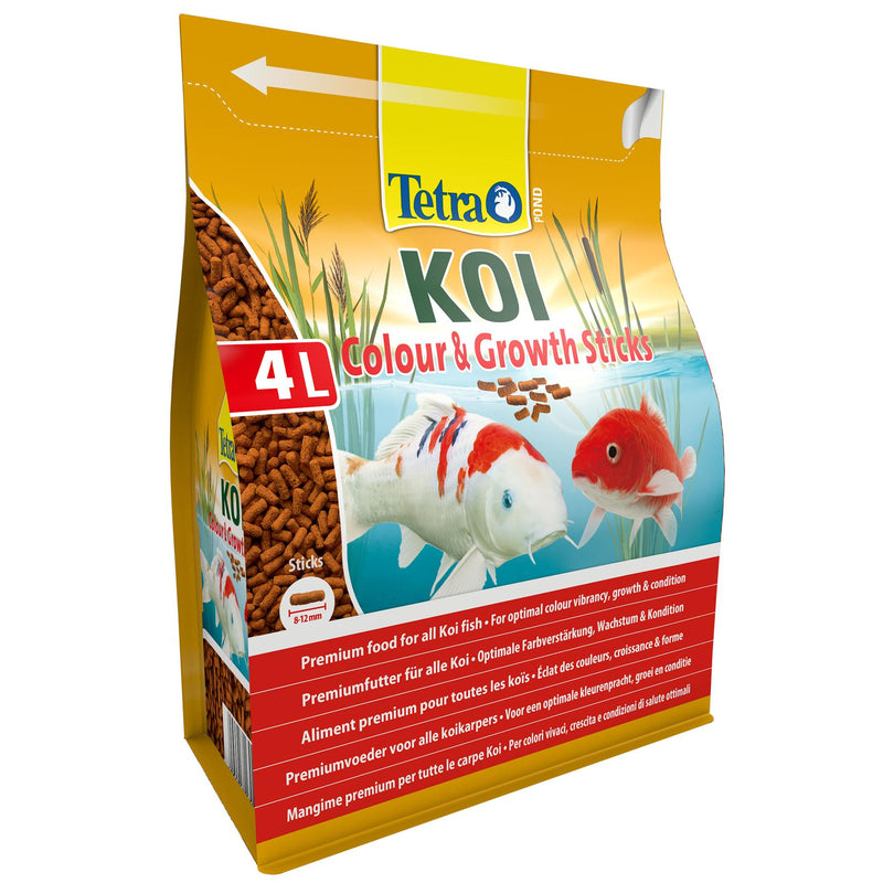 Tetra Pond Koi Colour & Growth Sticks Pond Fish Food