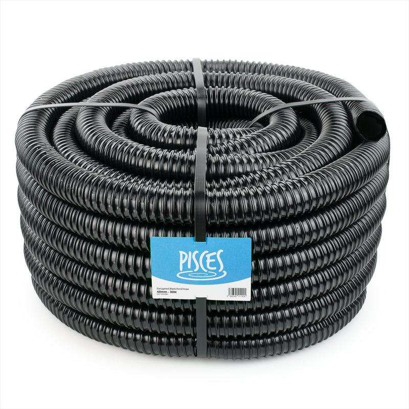 Black Corrugated Pond Hose