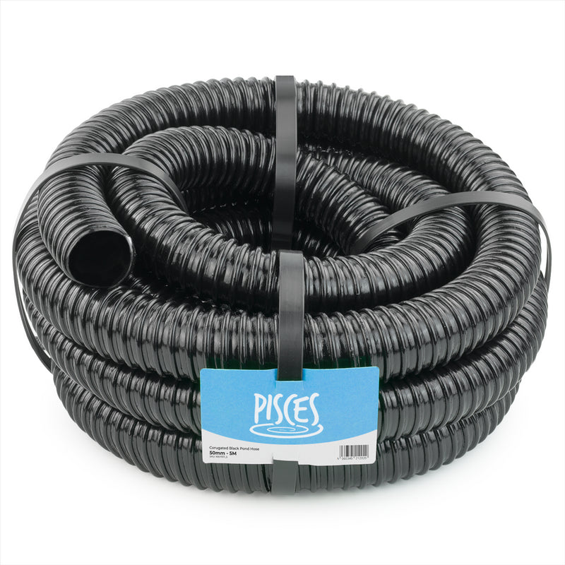 Black Corrugated Pond Hose