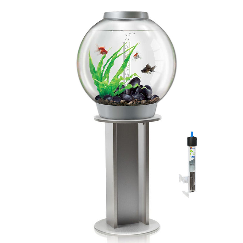 biOrb Classic 60L Silver Aquarium with MCR LED Lighting