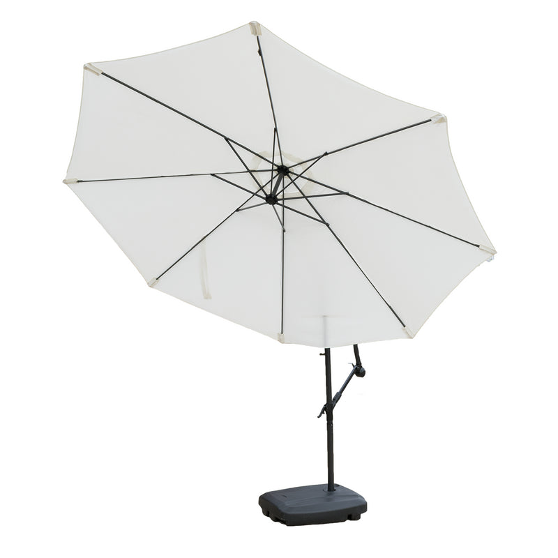 KCT 3.5m Large Cantilever Garden Parasols with Optional Base / Cover