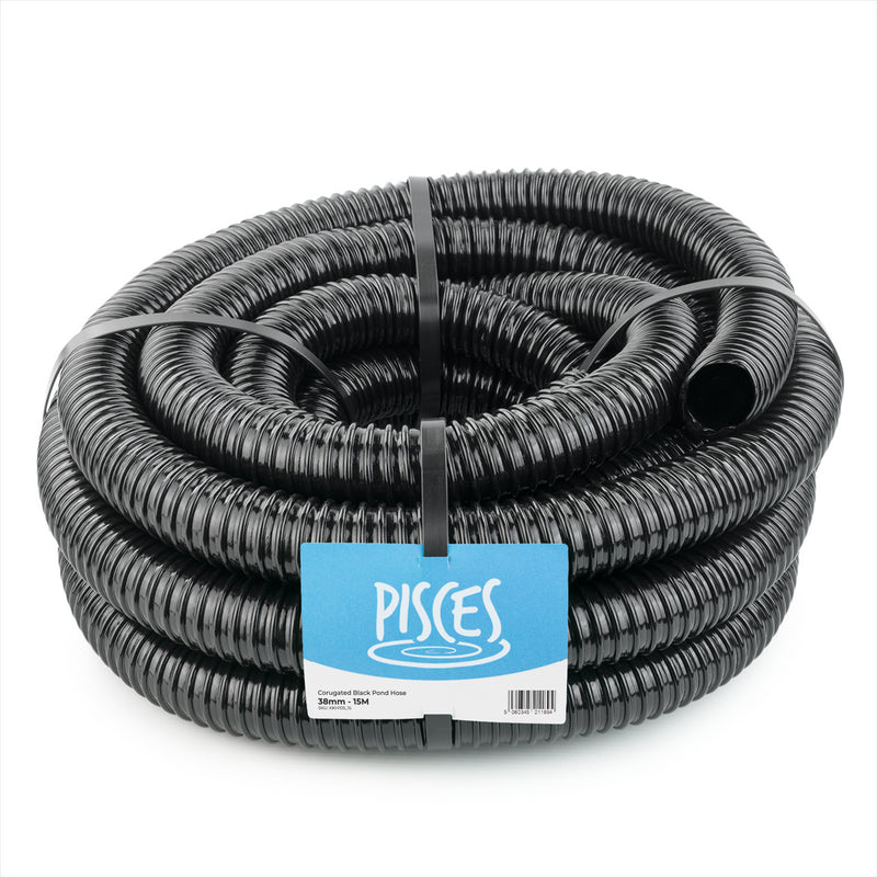 Black Corrugated Pond Hose