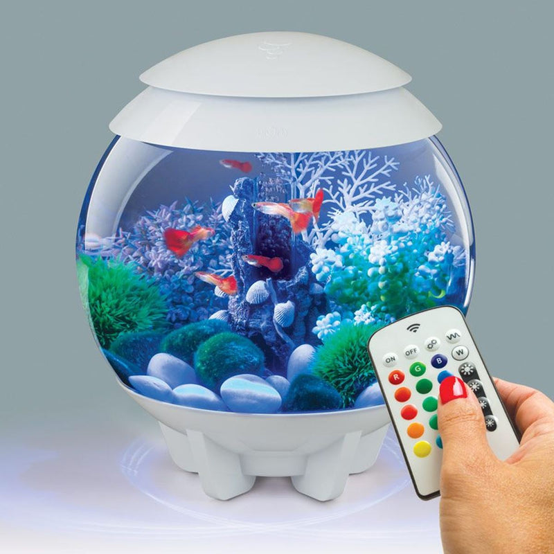 BiOrb Halo 15L Aquarium White with MCR Lighting