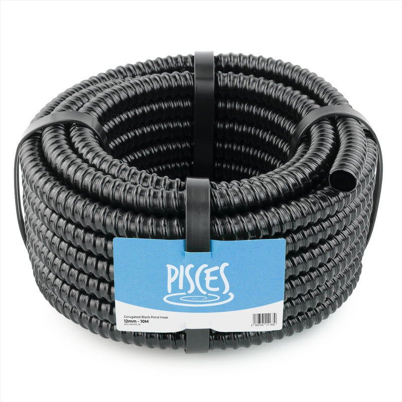 Black Corrugated Pond Hose