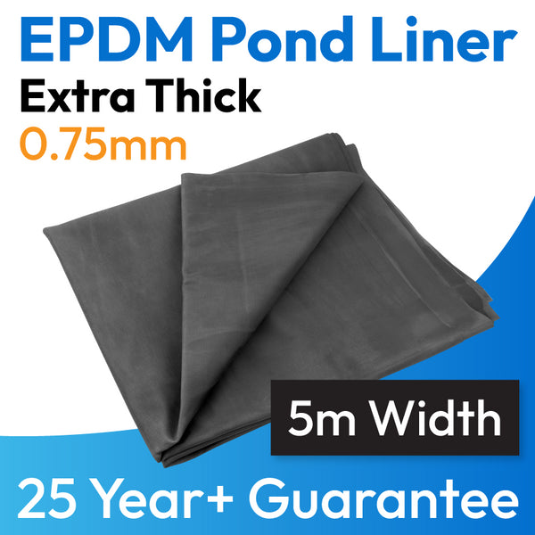 Epalyn (EPDM) Pond Liner - 5m width