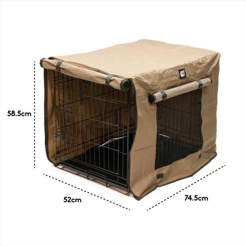 KCT Folding Pet Crate with Fabric Cover