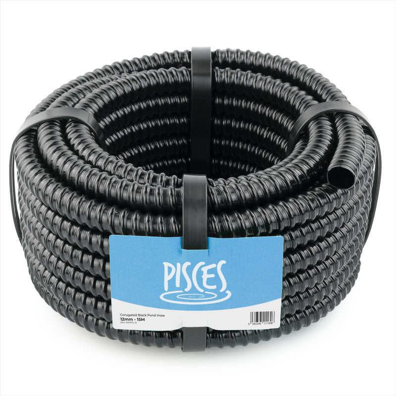 Black Corrugated Pond Hose