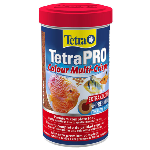 TetraPRO Colour Multi-Crisps 110g Aquarium Fish Food