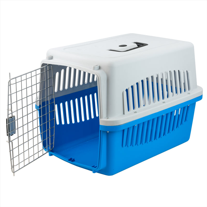 KCT Portable Plastic Pet Carrier Box Cat Dog Puppy Animal Cages