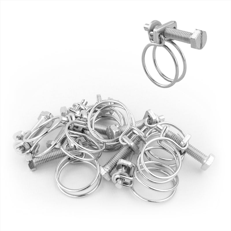 Double Wire Hose Pond Hose Clips