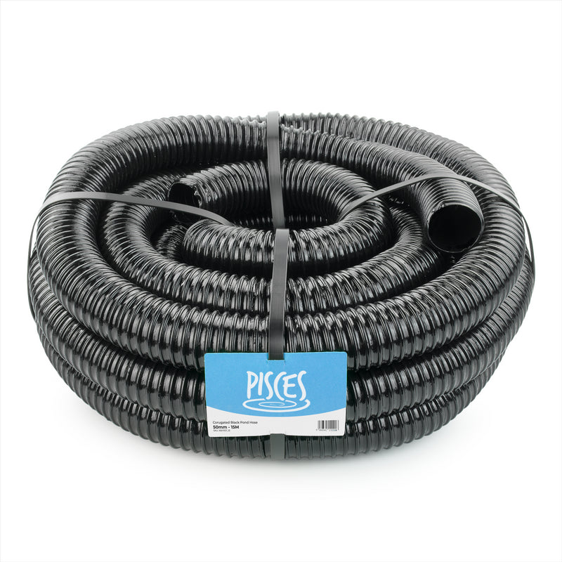 Black Corrugated Pond Hose