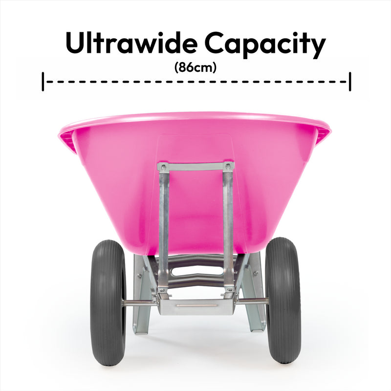 KCT 160L XL Twin Wheelbarrow