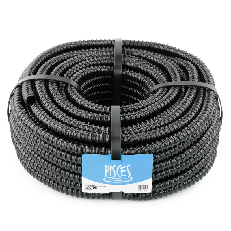 Black Corrugated Pond Hose