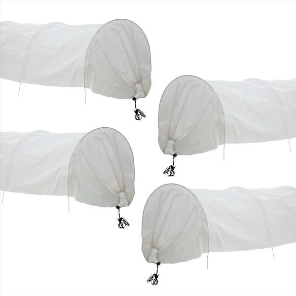 KCT 4 Pack Fleece Garden Net Cloche Grow Tunnel