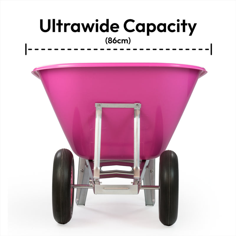 KCT 200L XL Heavy Duty Twin Wheelbarrow