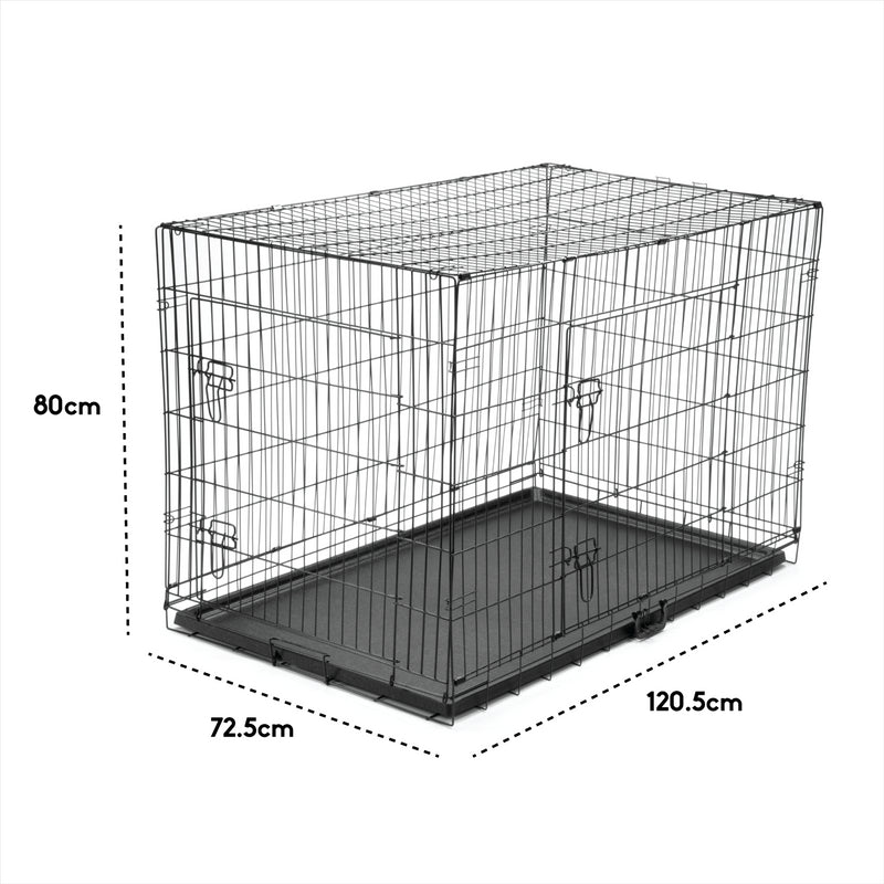 KCT Folding Pet Crate with Fabric Cover