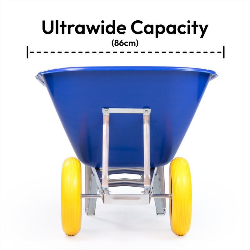 KCT 200L XL Heavy Duty Twin Wheelbarrow