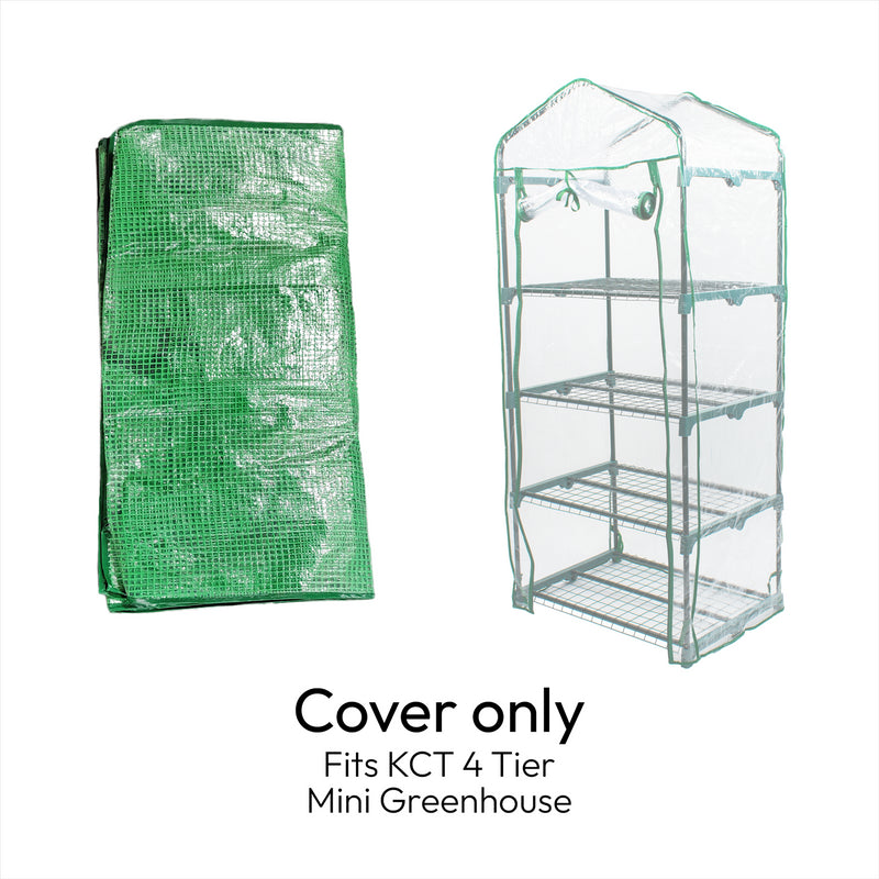 KCT 4 Tier Mini Greenhouse Replacement Cover