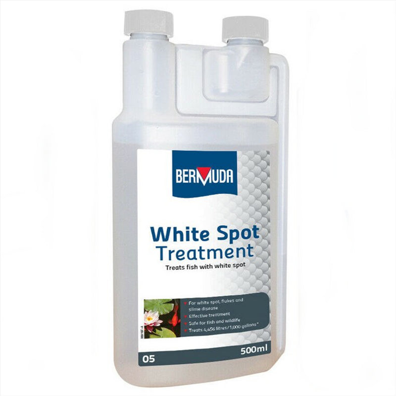 Bermuda White Spot Pond Water Treatment