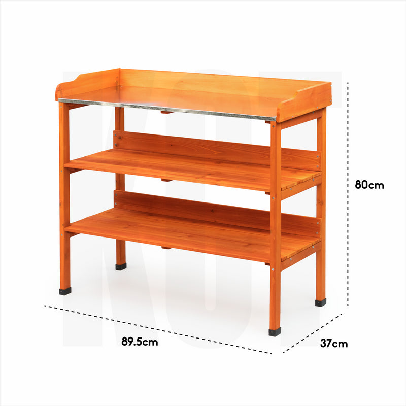 KCT 3 Tier Wooden Garden Potting Bench