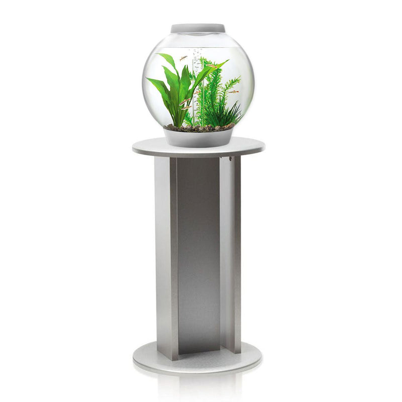 Baby biOrb 15L Silver Aquarium with MCR LED Lighting