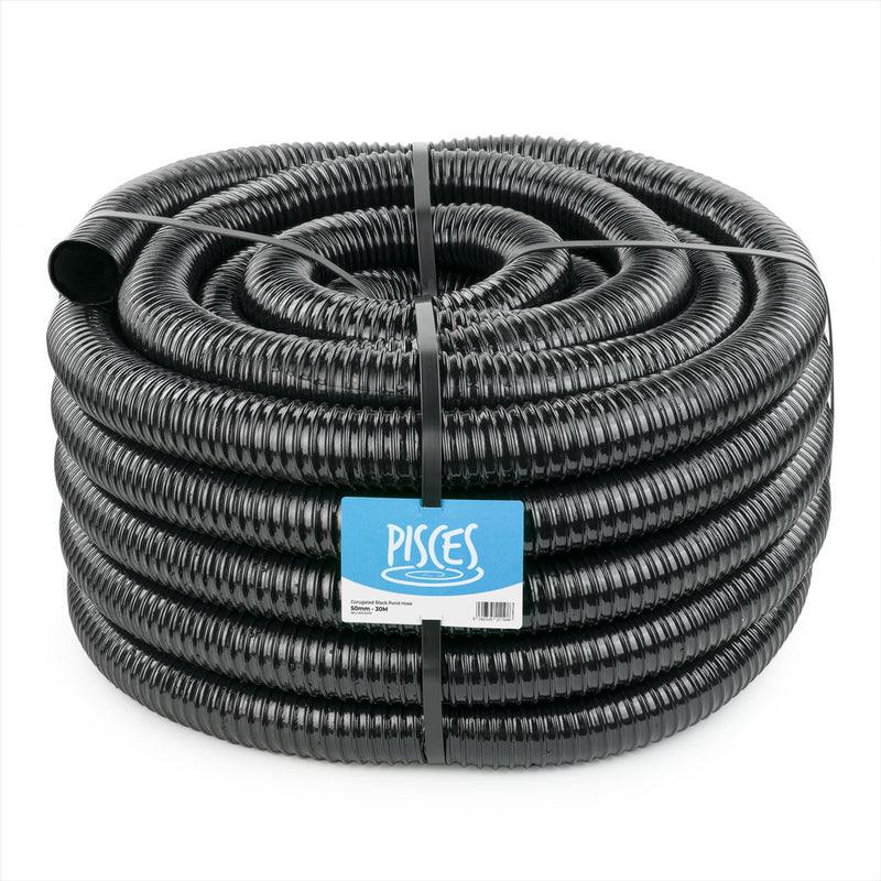 Black Corrugated Pond Hose