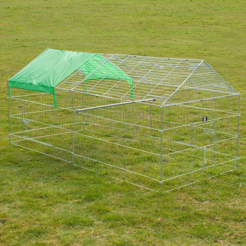 KCT Enclosed Metal Pet Playpen Runs