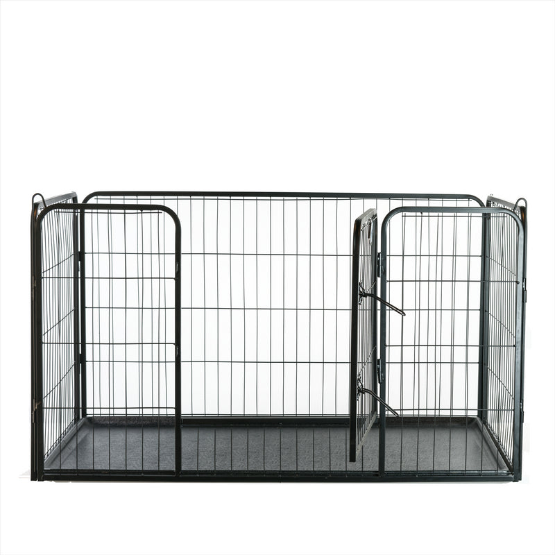 KCT Heavy Duty Pet Playpens with Plastic Floor