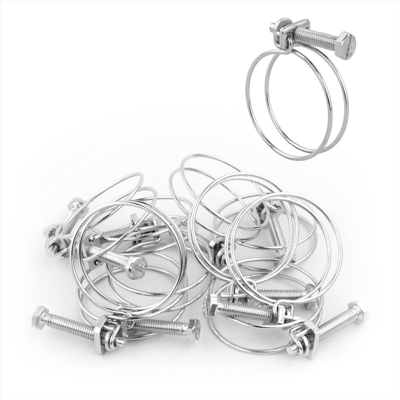 Double Wire Hose Pond Hose Clips