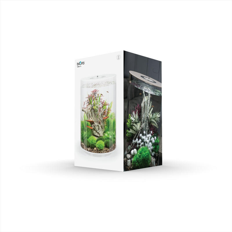 biOrb Tube 30L Black Aquarium with MCR LED Lighting