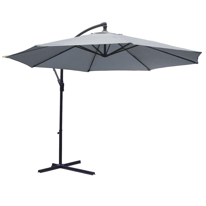 KCT 3.5m Large Cantilever Garden Parasols with Optional Base / Cover