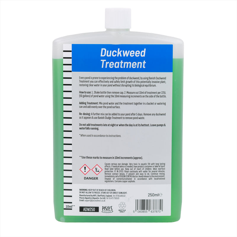 Banish Duckweed Pond Water Treatment