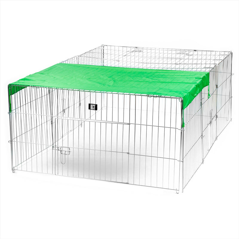 KCT Enclosed Metal Pet Playpen Runs