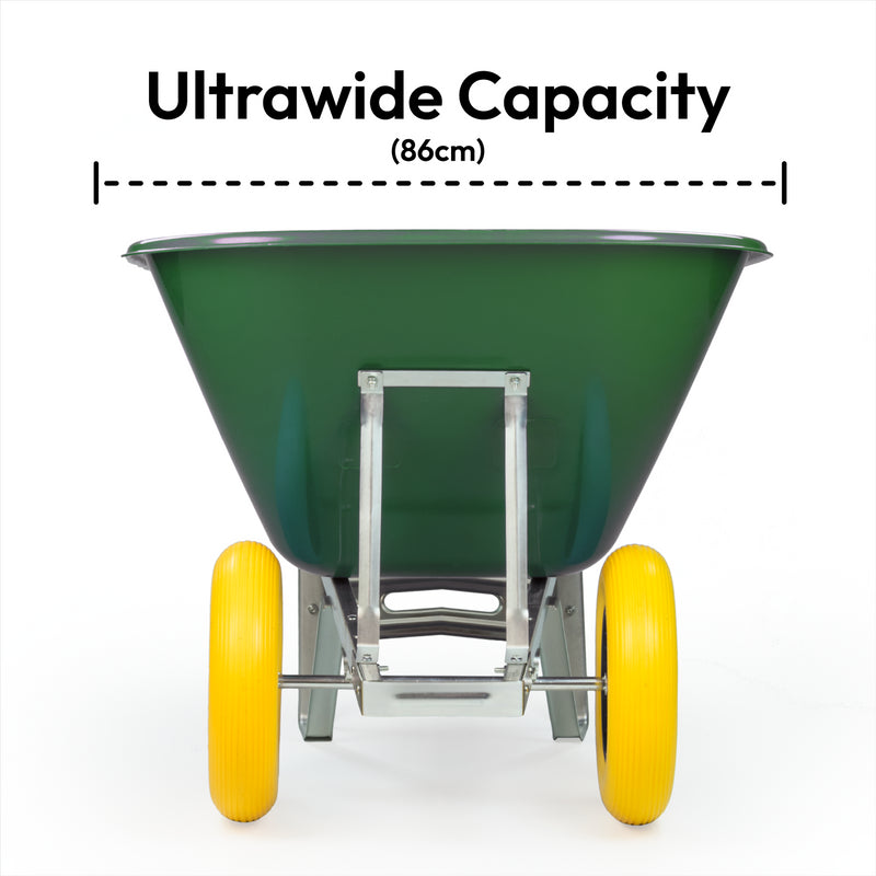 KCT 200L XL Heavy Duty Twin Wheelbarrow