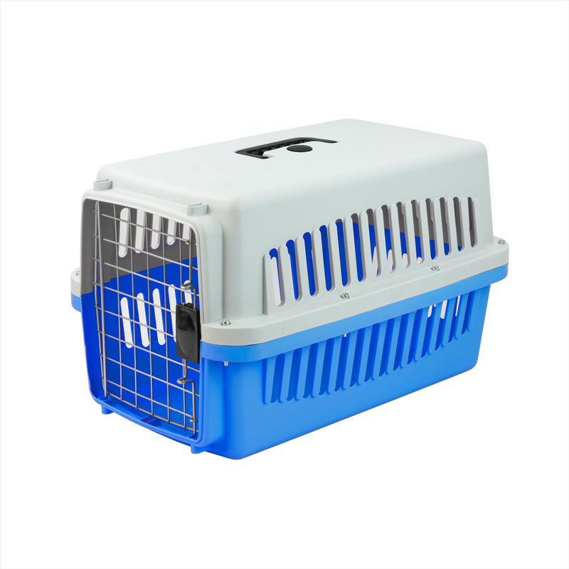 KCT Portable Plastic Pet Carrier Box Cat Dog Puppy Animal Cages