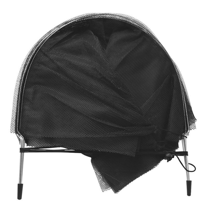 KCT Twin Pack Black Garden Net Cloche Grow Tunnel