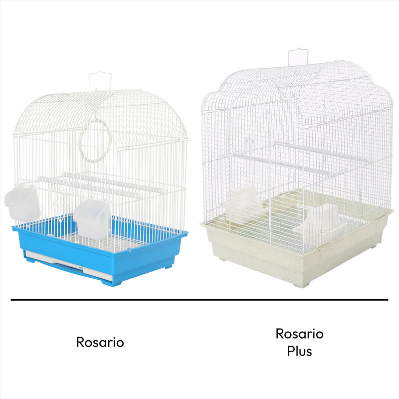 KCT Rosario Plus Small Exotic Bird Travel Cage - Blue