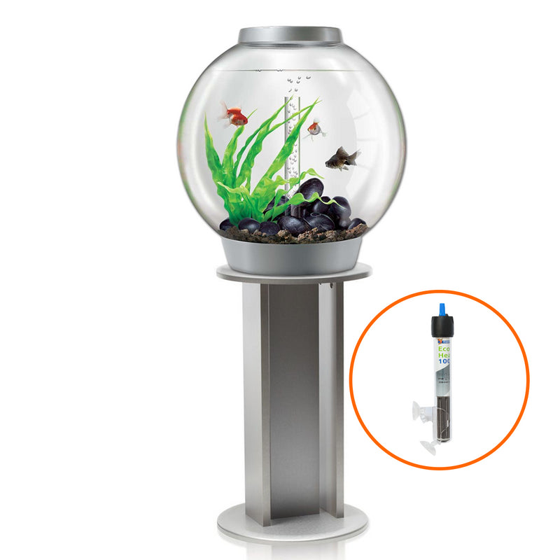 biOrb Classic 60L Silver Aquarium with MCR LED Lighting