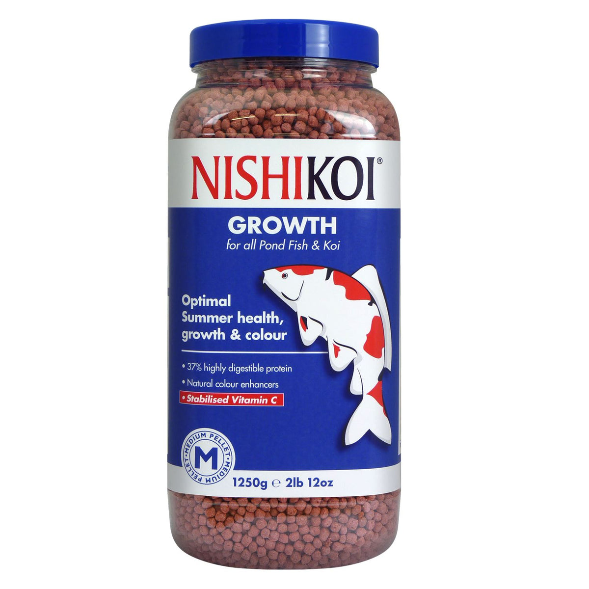 Nishikoi Growth Pond Fish Food Goldfish Koi High Protein Pellets