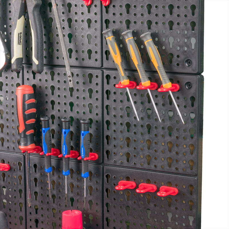 KCT Wall Mounted Tool Rack With Shelves