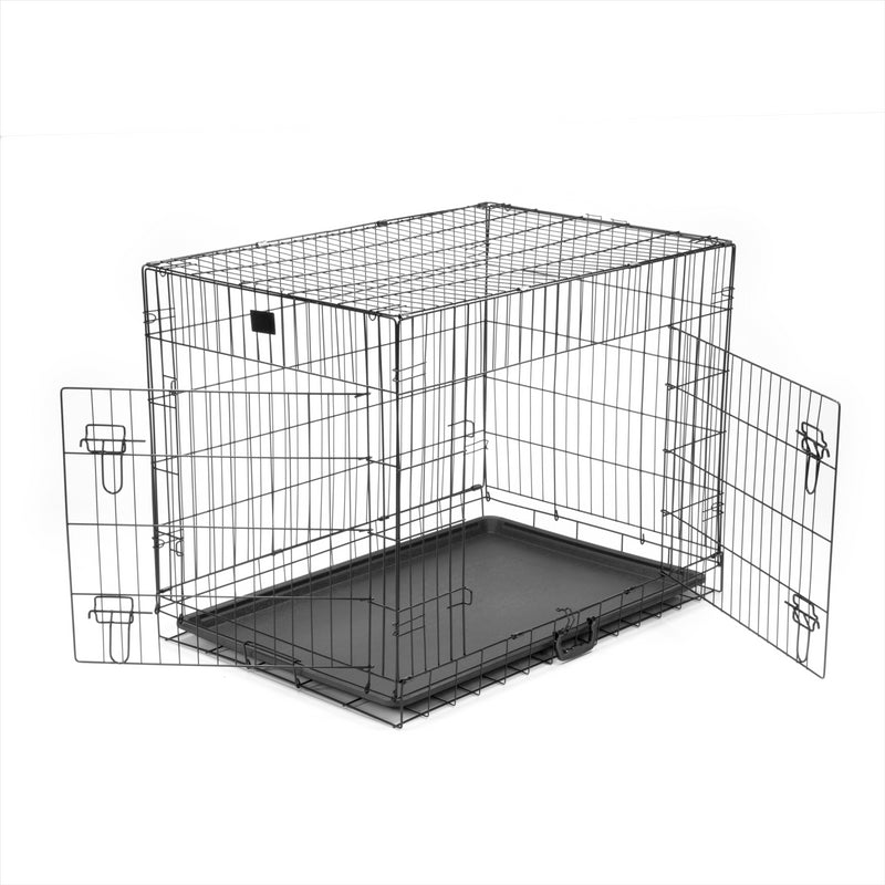 KCT Folding Pet Crate with Fabric Cover