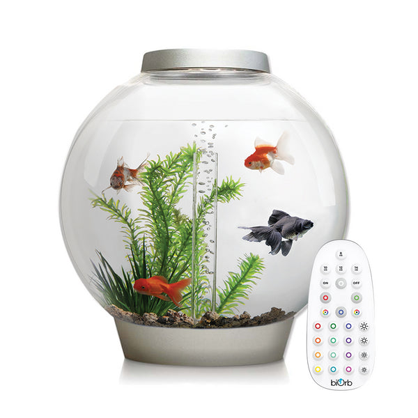 biOrb Classic 30L Silver Aquarium with MCR LED Lighting