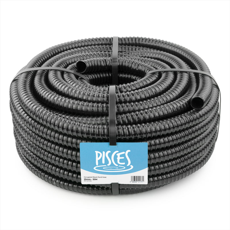 Black Corrugated Pond Hose